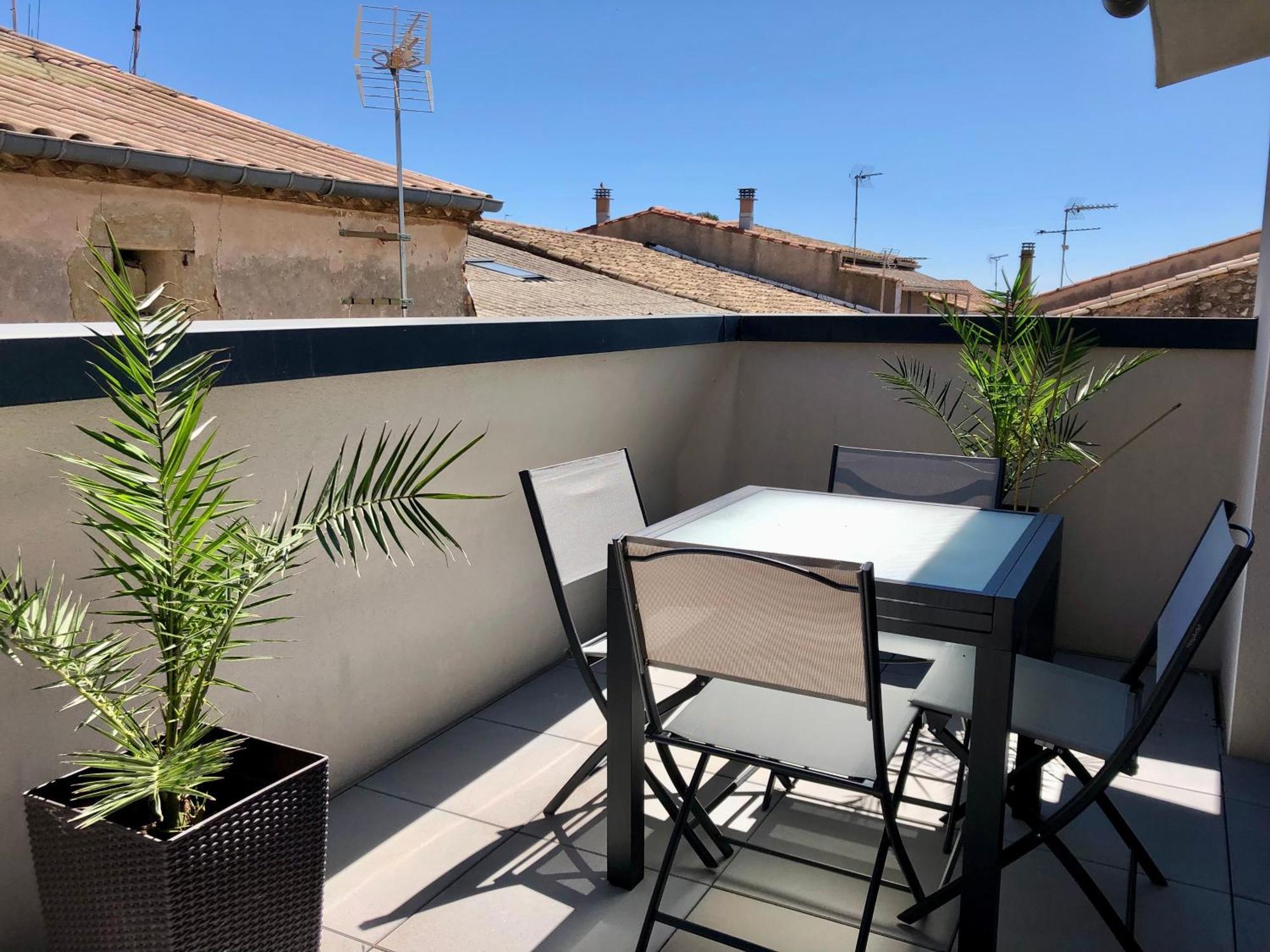 Апартаменты Duplex Jaden - 3 Pieces Climatise 80M2 Villeveyrac Экстерьер фото